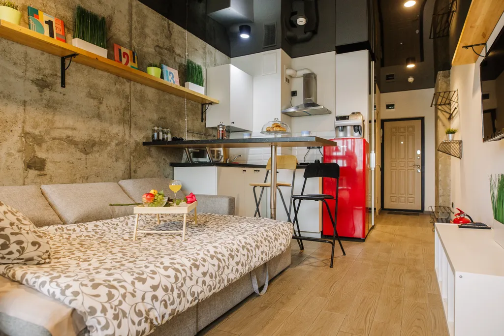 Квартира Квартира в стиле Loft с видом на Дон в ЖК Белый Ангел — Ростов-на-Дону