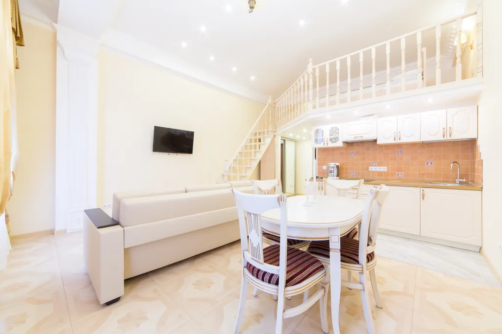 Четырёхместный апартамент со стиральной машиной