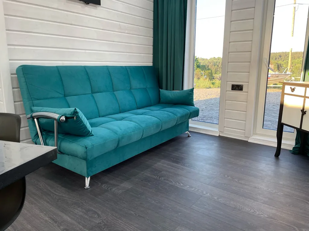 Уютный домик с чаном в тихом местечке