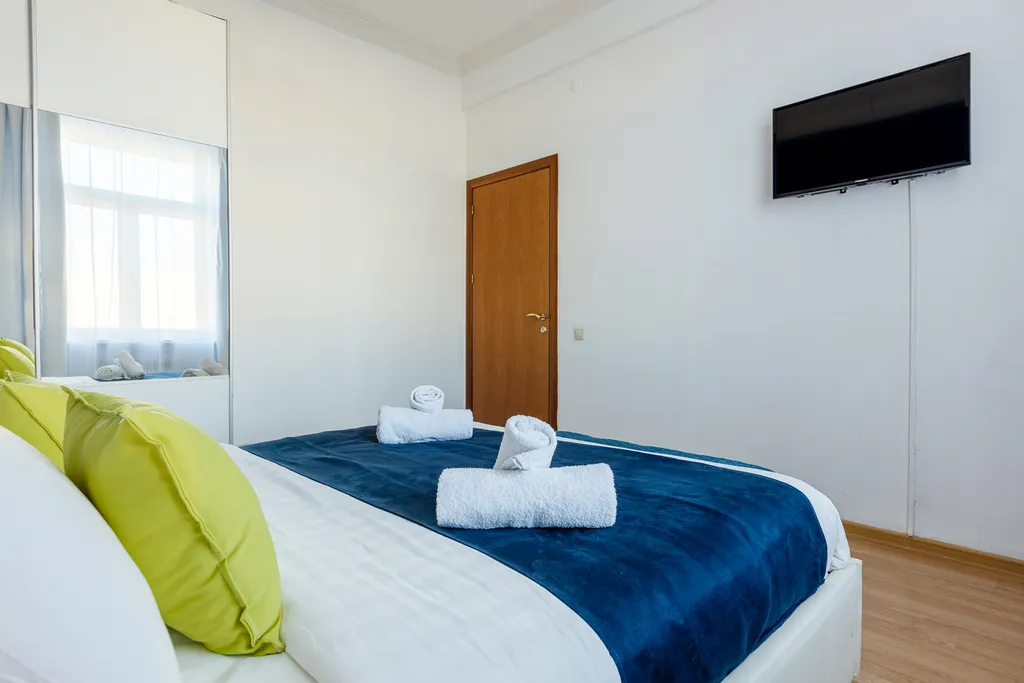 Квартира Квартира с видом на ночную Москву и башни Москва-сити — Москва