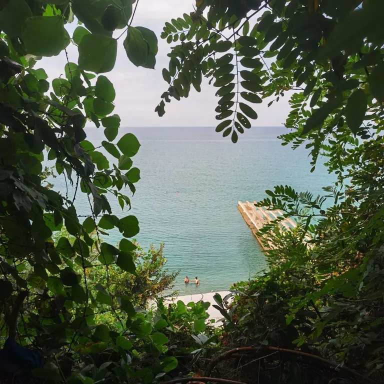 Квартира Квартира Семейная студия недалеко от моря — Сочи