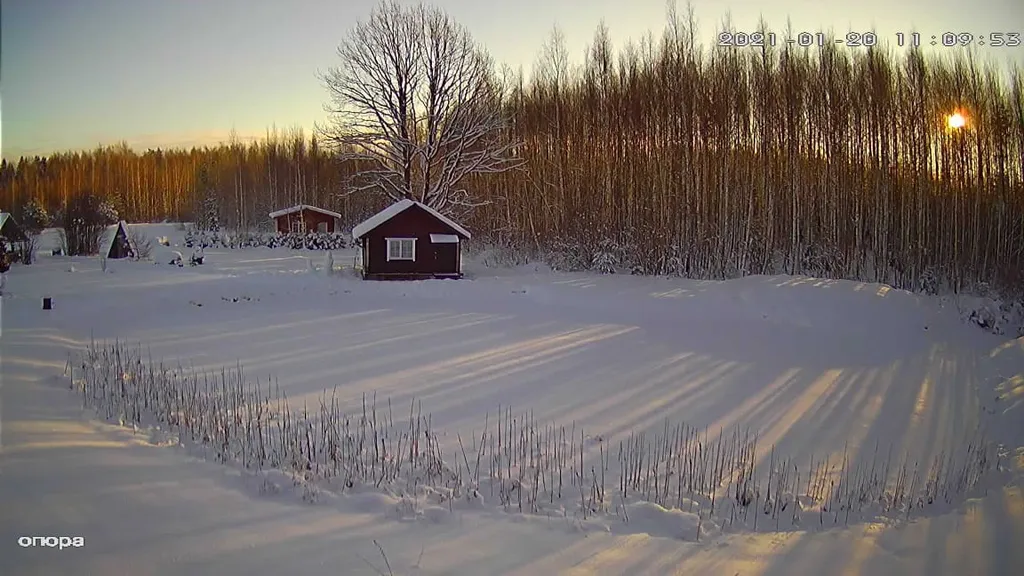 Дом у пруда