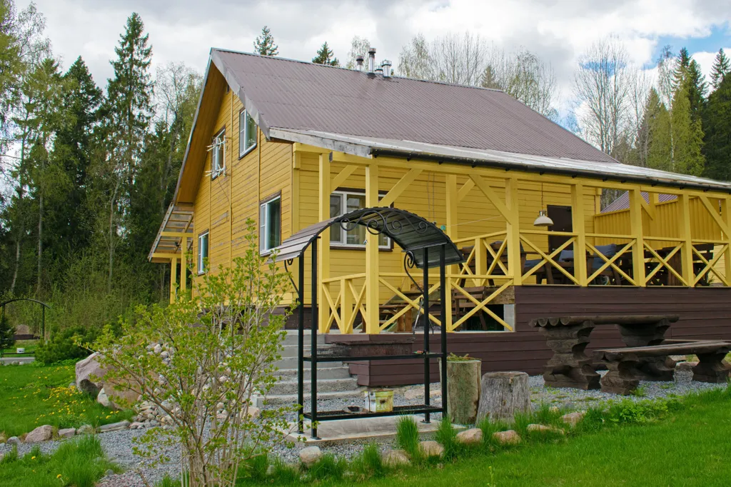 Коттедж на берегу Ладоги