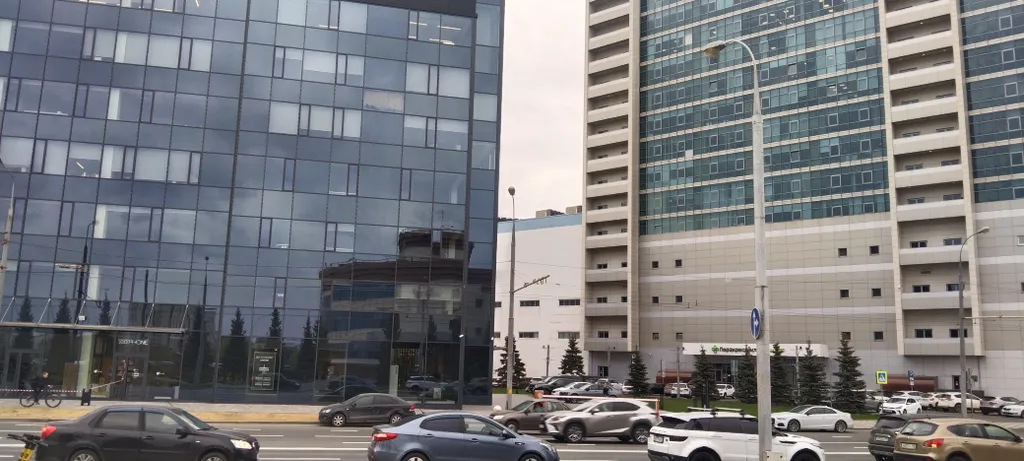 Студия в центре города с кондиционером