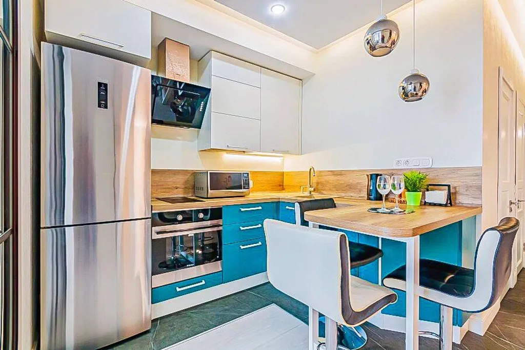 Просыпайтесь с видом на город, дизайнерские апартаменты