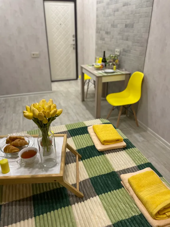 Уютная квартира в центре города Romantic house green