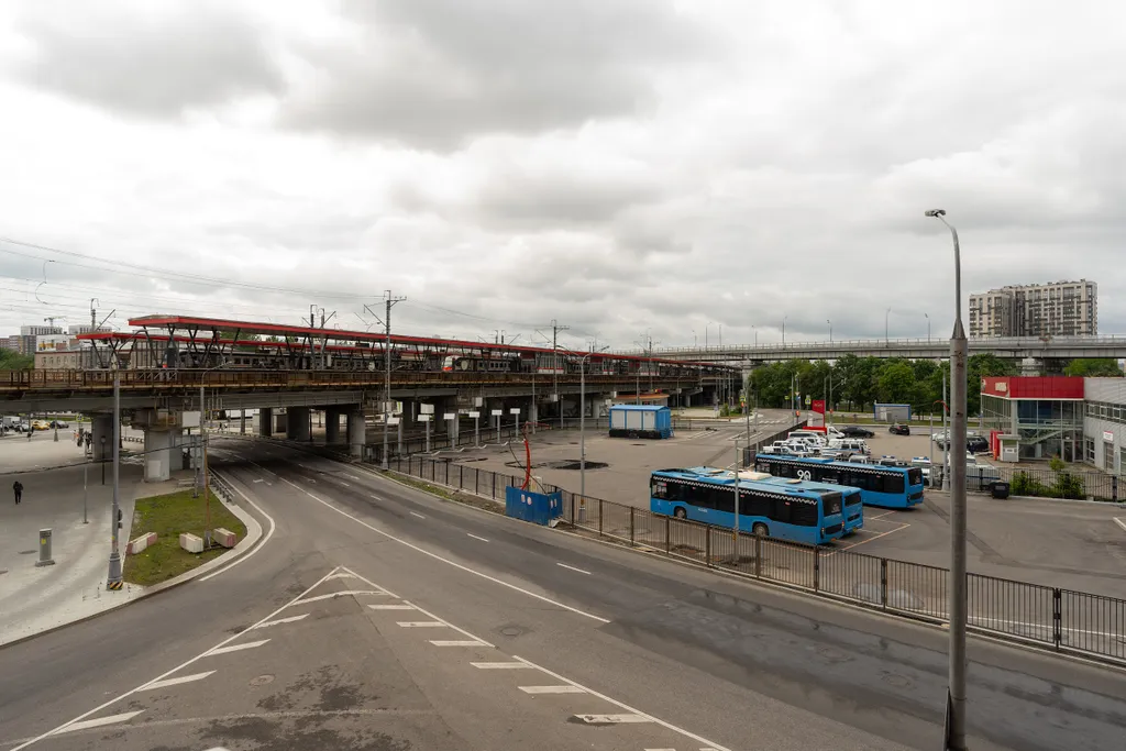 Квартира Квартира Студия рядом с метро Окружная — Москва