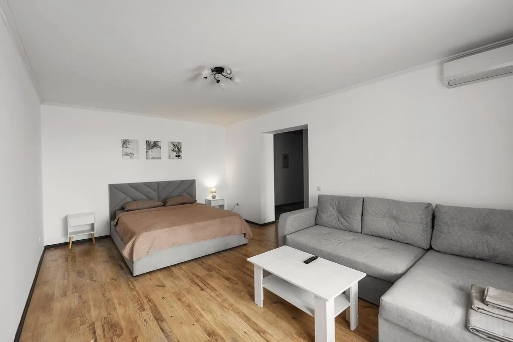 Большой 1-комнатной квартиры с видом на парк и реку