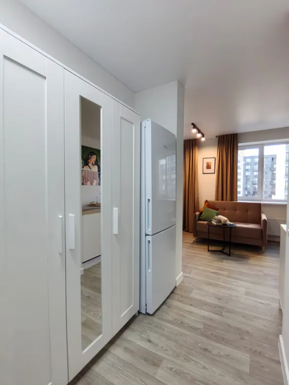 Квартира Уютная студия в новом микрорайоне ЖК Домашний — Тюмень