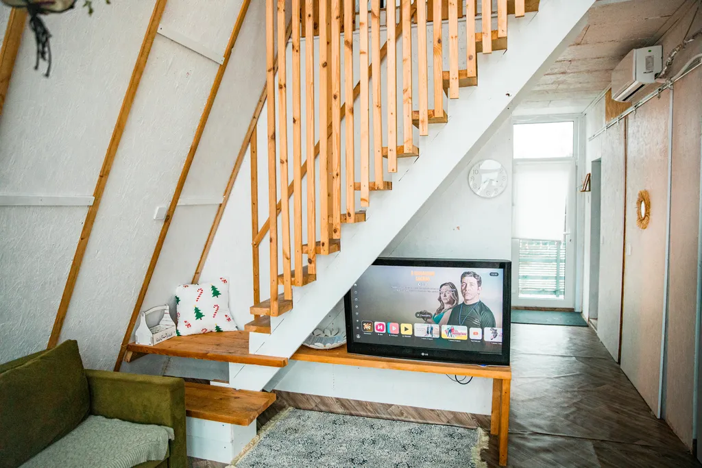 Дом с террасой и мангальной зоной для отдыха