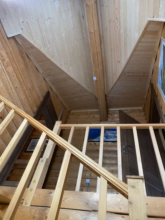 Экологический дом - сруб на побережье Балтийского моря