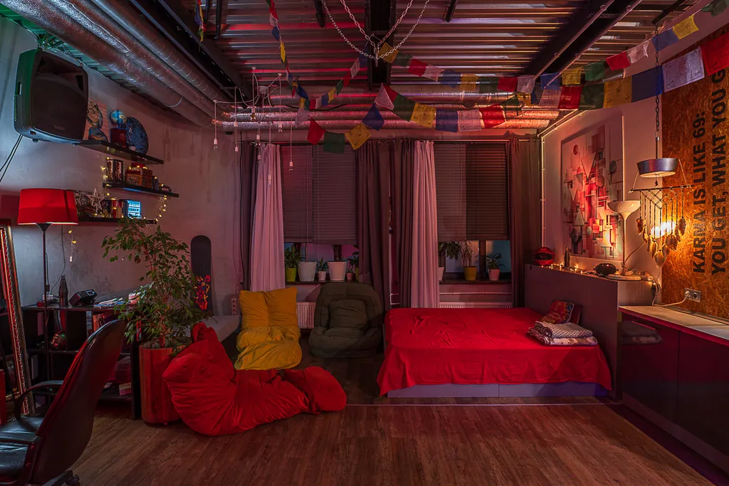 Стильный лофт - апартаменты, можно шуметь 24/7, супер звук