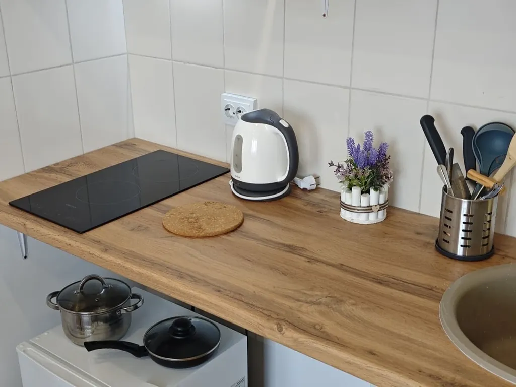 Комфортабельная студия со всем необходимым для двоих гостей