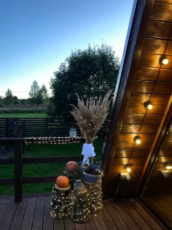 Дом с ковром