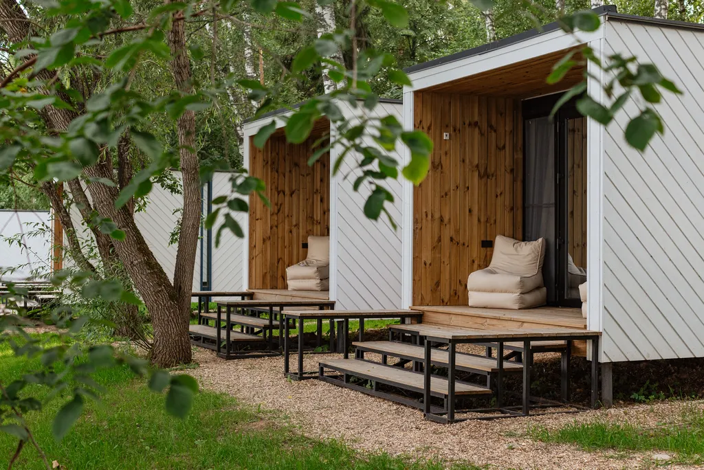 Коттедж Дом-Куб на берегу Истры до 4-х человек — аренда посуточно в Солнечногорск