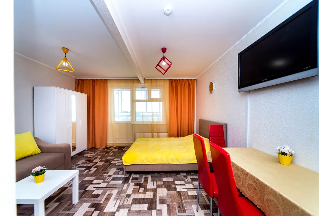 Квартира Квартира Студия на 17 этаже с красивым видом на город — Красноярск