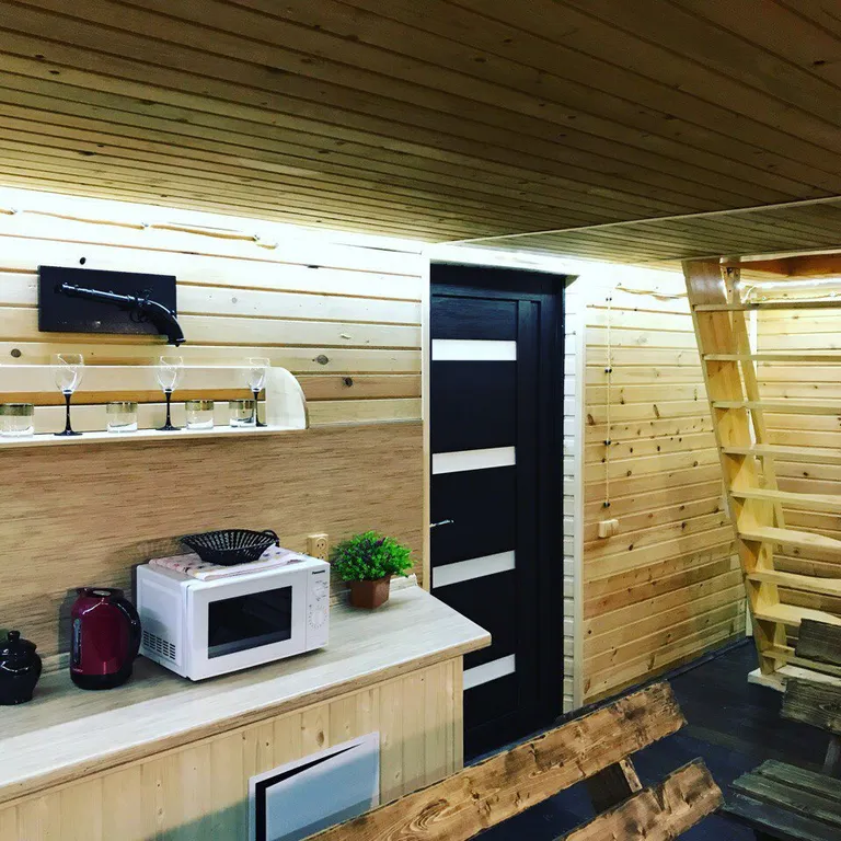 Уютный охотничий домик