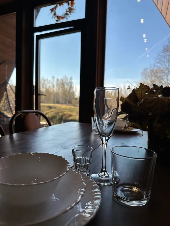 Коттедж Дом с видом на реку — Толстобино