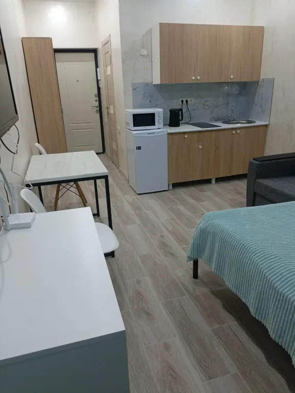 Стильная стyдия с бассейном в ЖК Бизнес класса