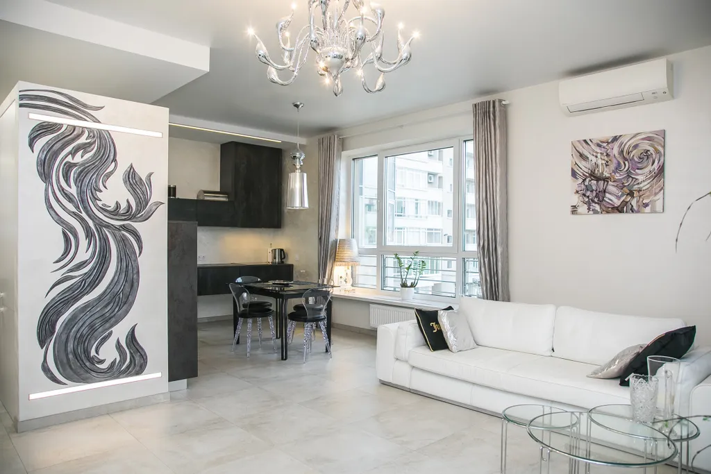 Квартира с 1 спальней в центре