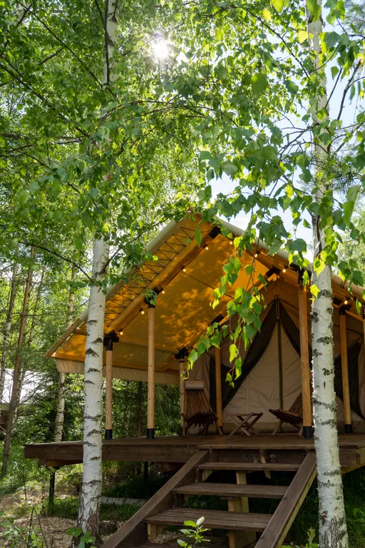 Панорамный сафари-тент для четверых