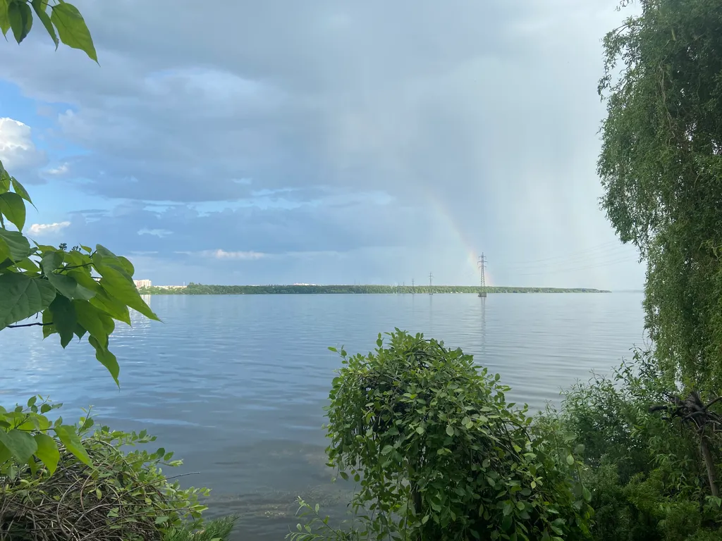 Дом на берегу водохранилища
