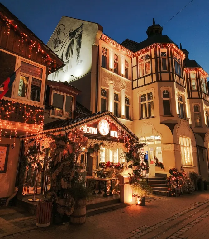 Квартира Квартира Уютная студия в 15 минутах ходьбы от западного пляжа — Зеленоградск