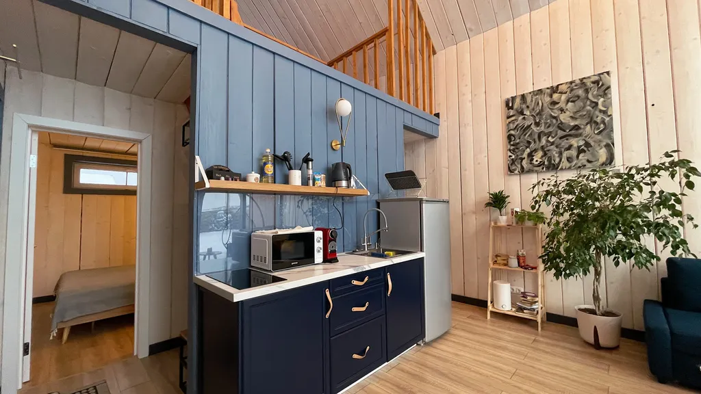 Панорамный домик Барн большой 2