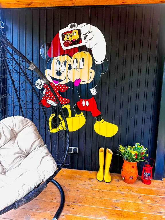 Лесной дом Микки с личной баней и чаном