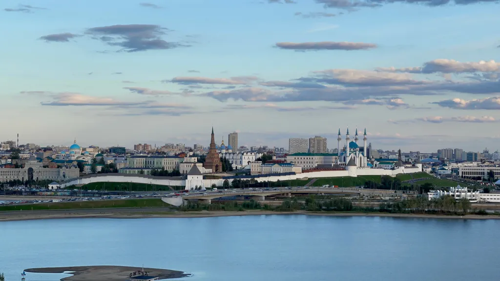 Атлантис делюкс, панорамная квартира с видом на Кремль и на Волгу