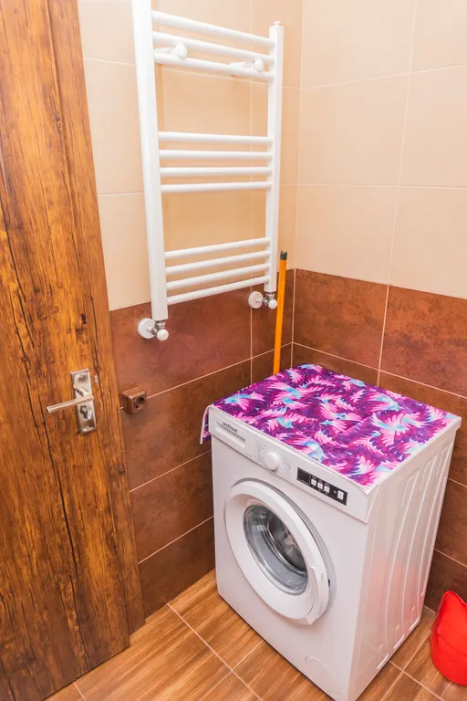 Уютная квартира с большим балконом и видом на город