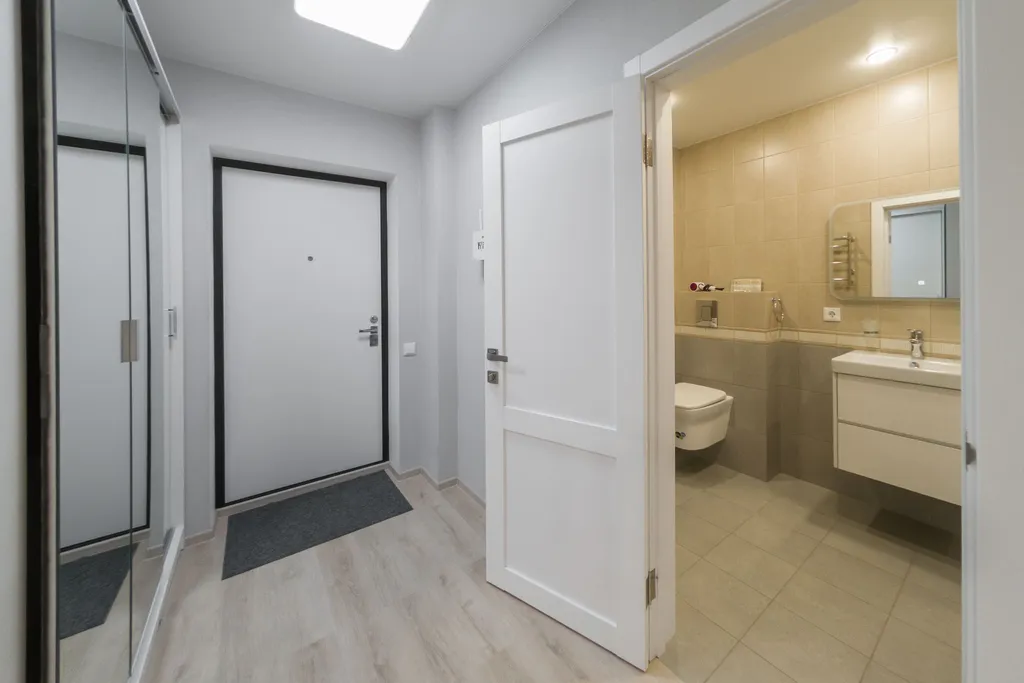 Квартира с камином и кондиционером в ЖК Парковый