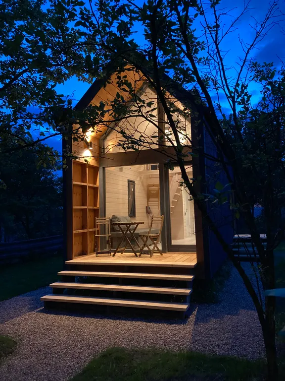 Коттедж Коттедж Новый барнхаус с баней — Манюхино