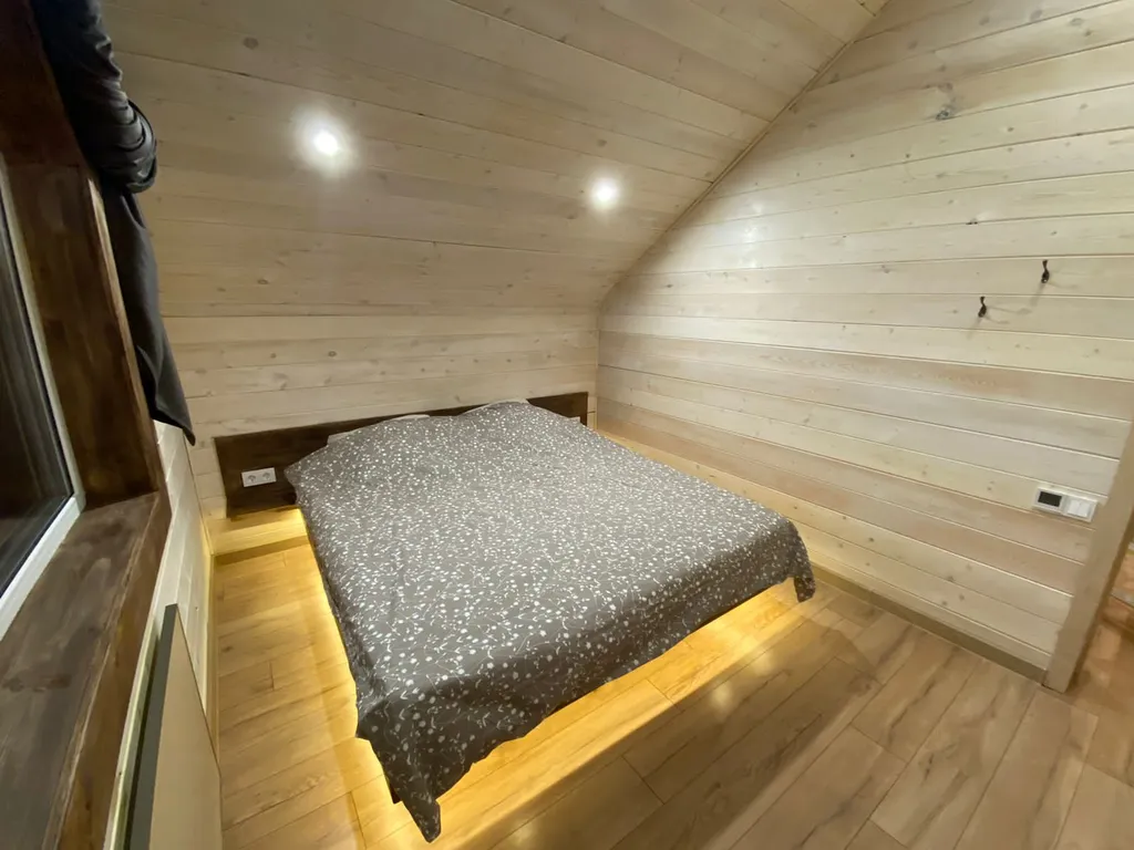 Дом в лесу, сибирский банный чан