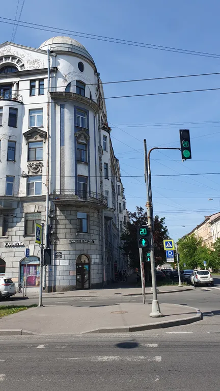 Квартира Квартира Уютная студия в центре — Санкт-Петербург