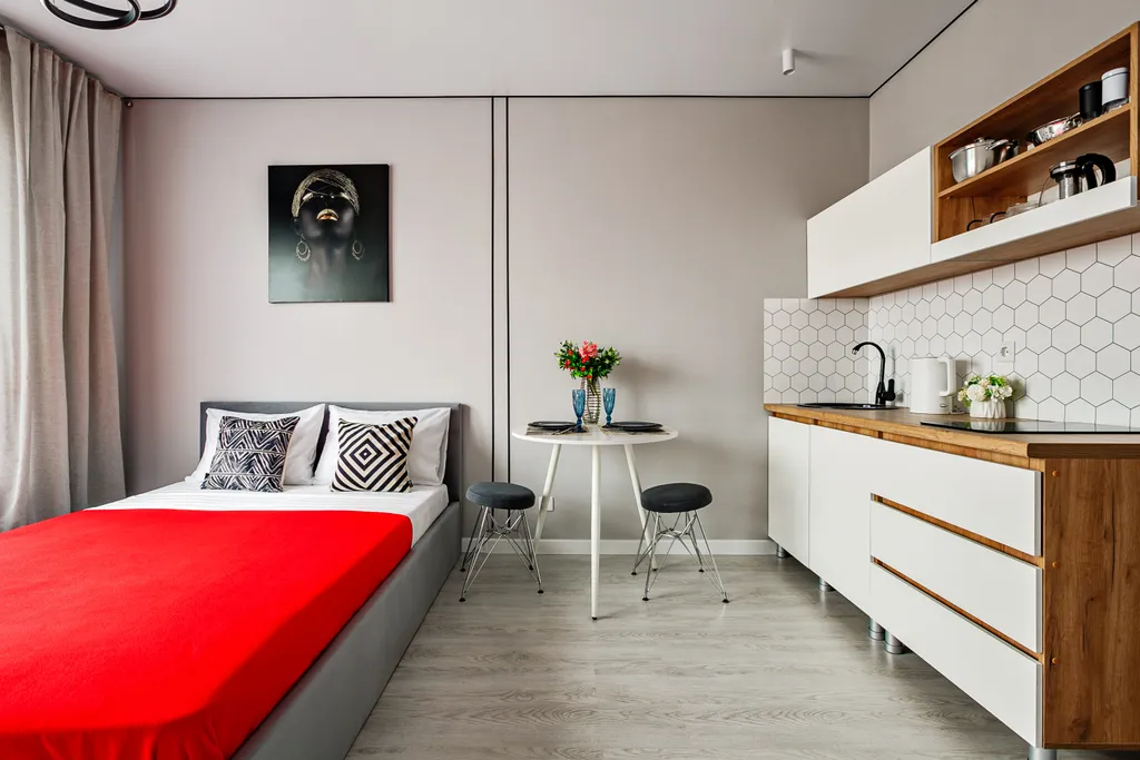 Квартира Квартира MaxRealty24 Студия у метро Аминьевская и станции MЦД-4 Очаково — Москва