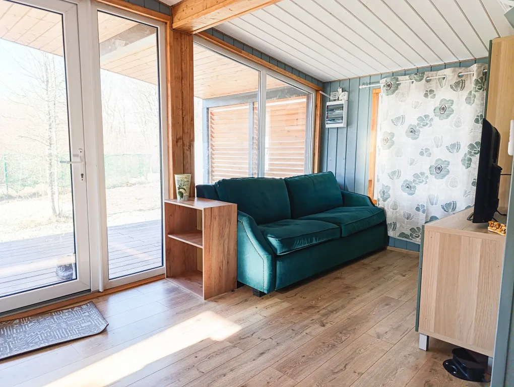 Коттедж НОРДЛИ+БРИМЭНС. Пространство для компании: два дома в лесу у реки — Горячий Ключ