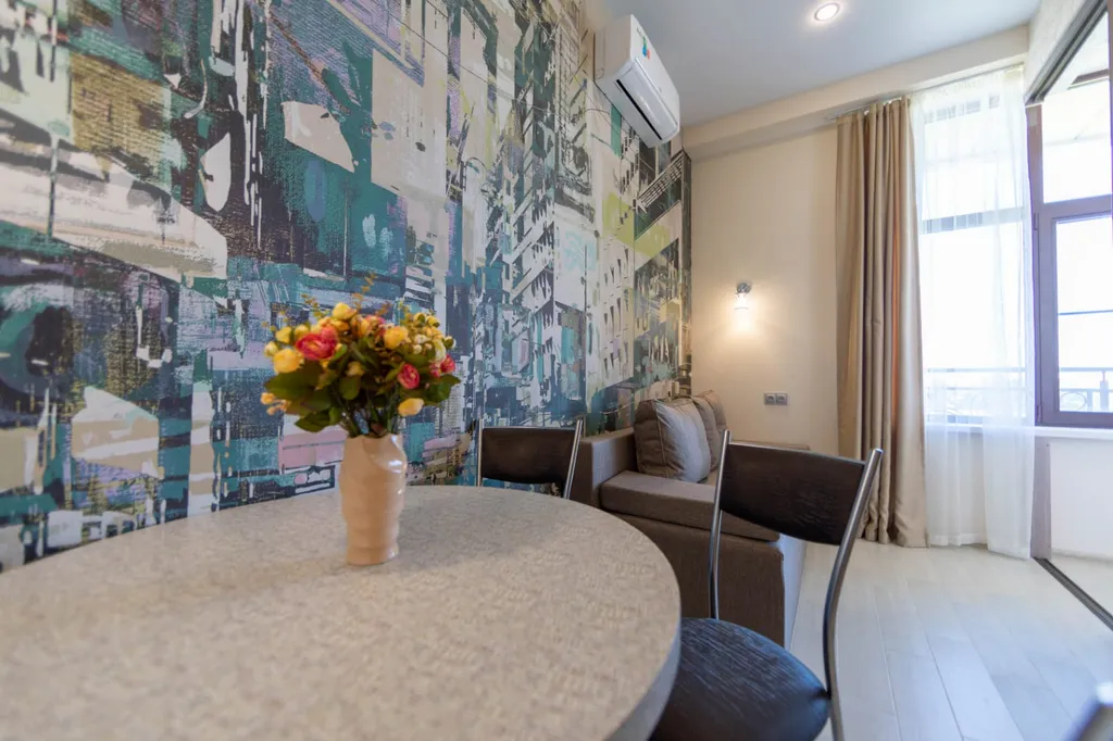 Квартира Стильная квартира с балконом Грин сейл 2 — Адлер