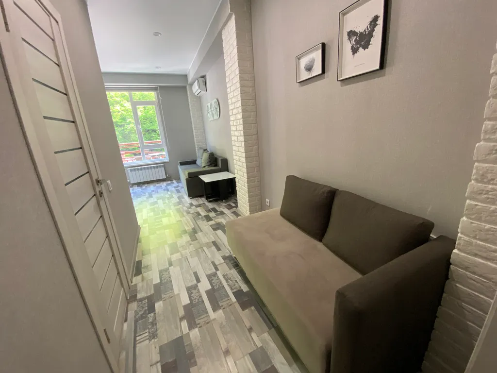 Квартира с балконом и видом