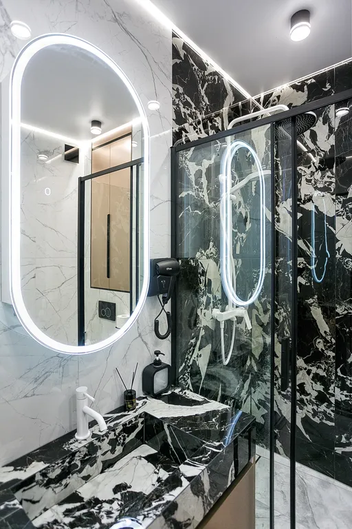 1-комнатная квартира с террасой на парк у моря со своим бассейном на пляже