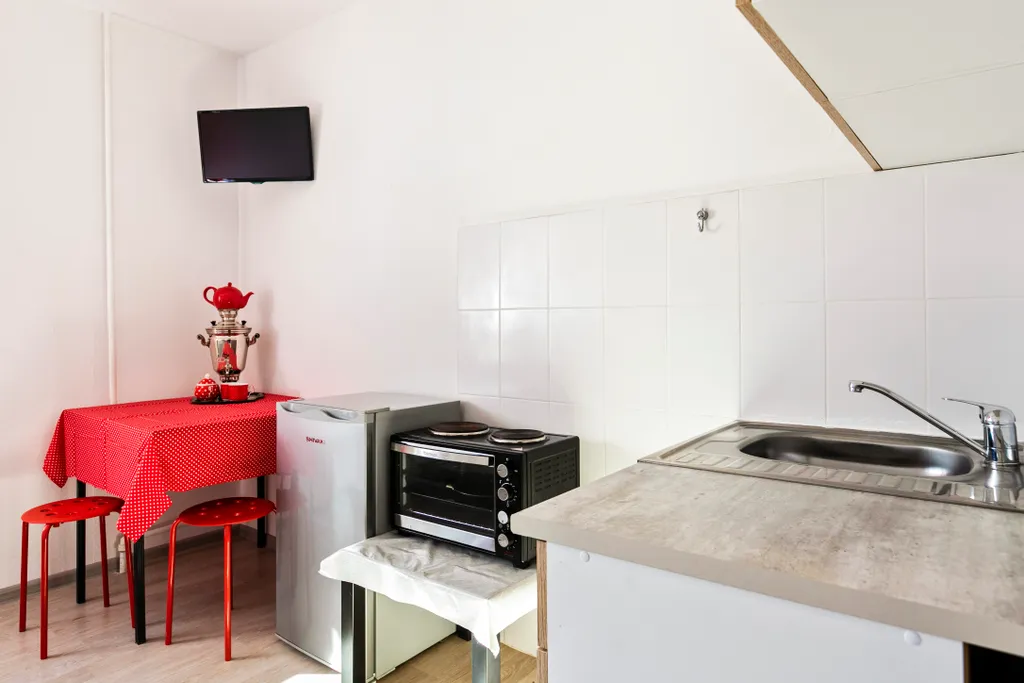 Квартира Квартира Эконом-студия для 1-2 туристов около аэропорта Внуково — Апрелевка