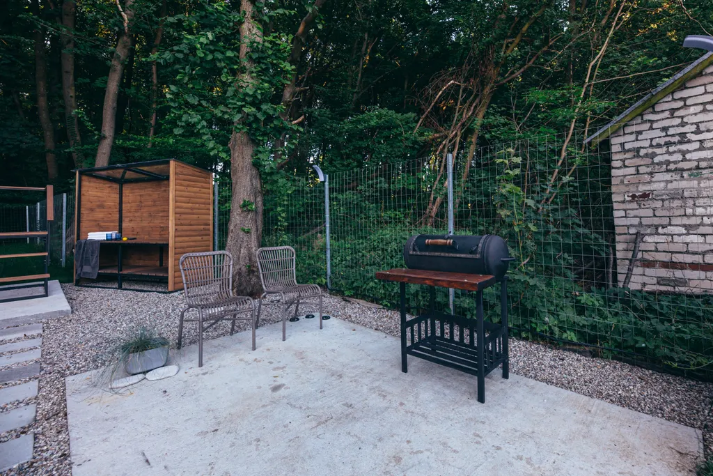 Дом у моря - Барнхаус в лесу