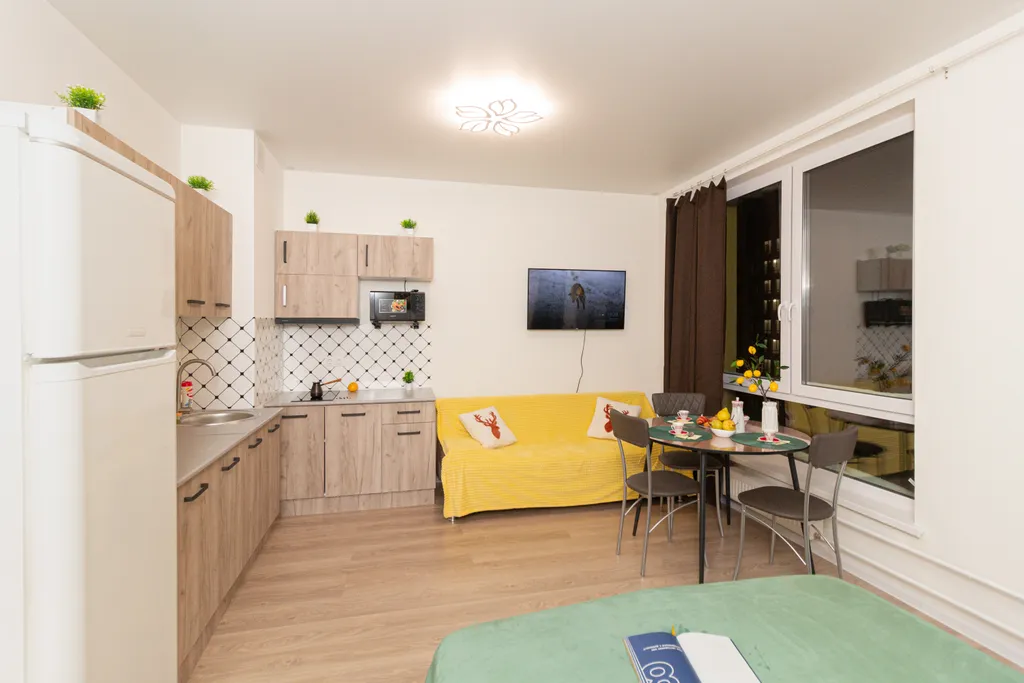 Студия для четырех гостей возле Сити мола и горячих источников