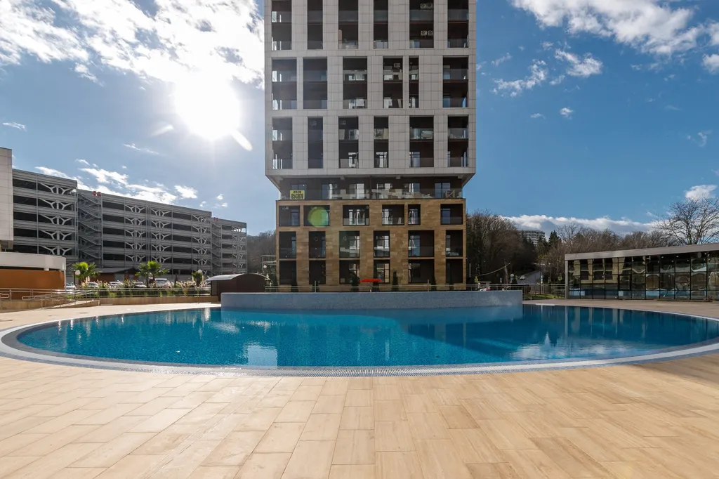 Квартира Большая современная студия у моря с видом на горы — аренда посуточно в Дагомыс