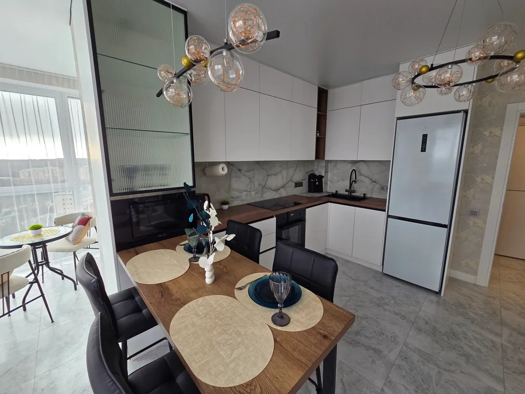 Стильная квартира с красивым видом