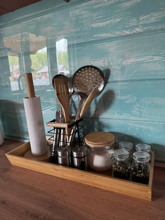 Уютный деревянный дом с баней