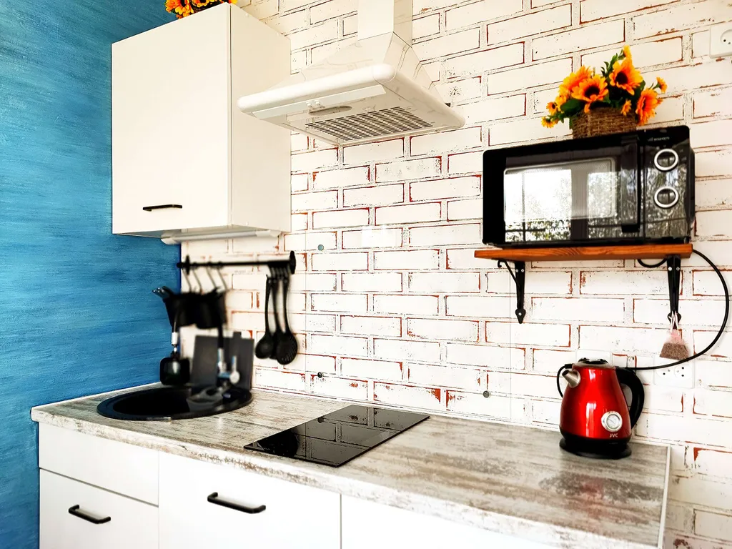 Двухкомнатный апартамент с видом на сад и внутренний дворик