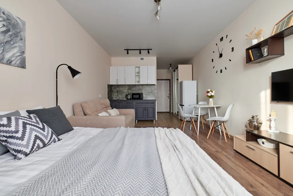 Уютная квартира с самоваром, 10 минут до центра, бесконтактное заселение