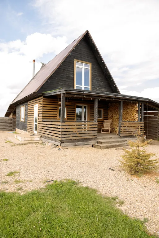 Уютный домик с баней и горячей купелью