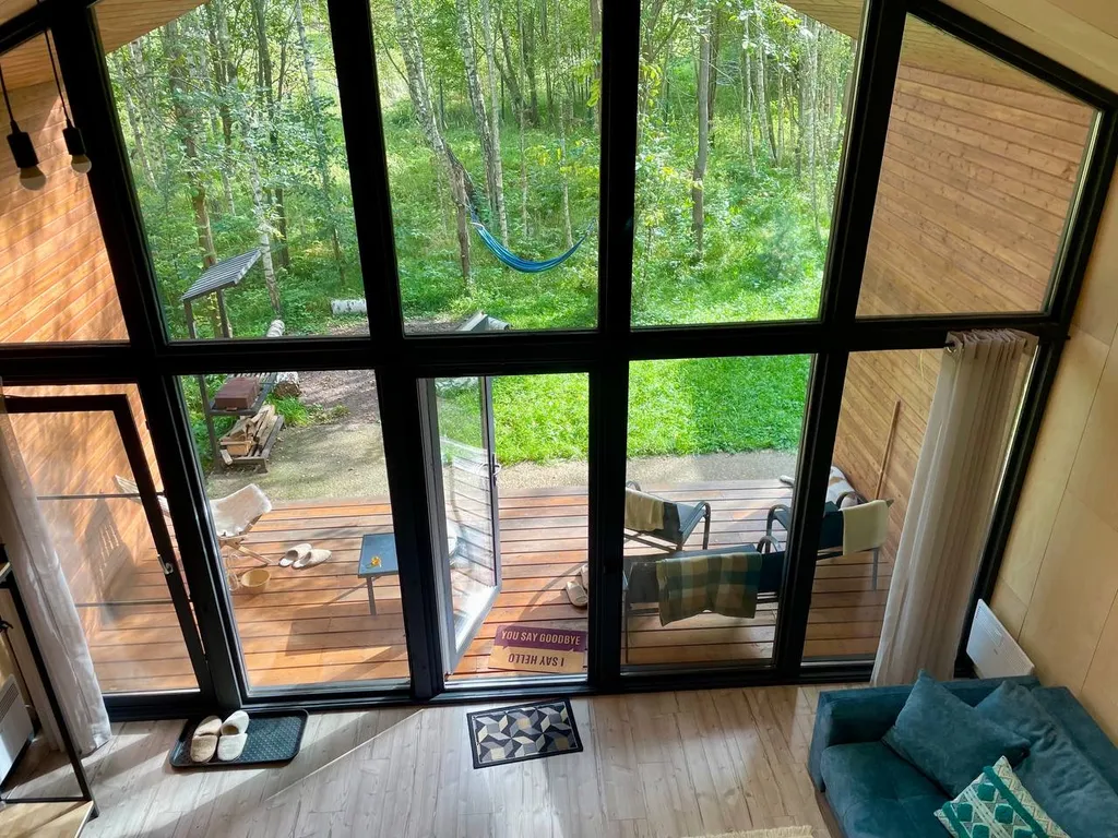 Загородный дом на берегу Рузы